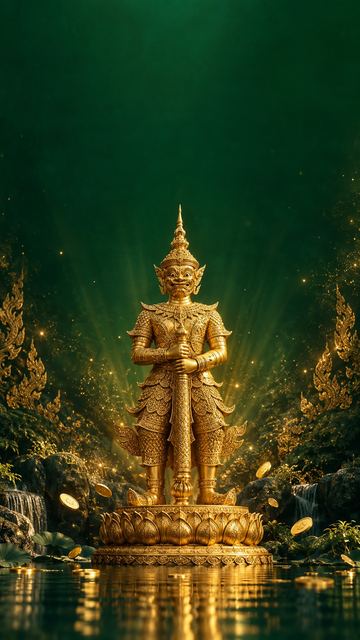 ท้าวเวสสุวรรณ สีเทา สำหรับคนเกิดวันอังคาร